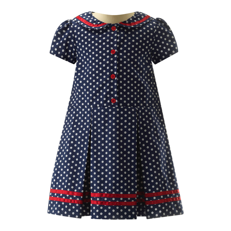 Polka Dot Sailor Dress