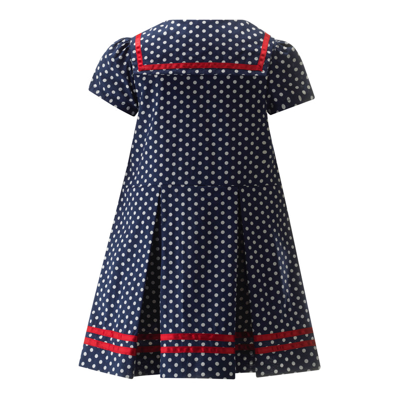 Polka Dot Sailor Dress