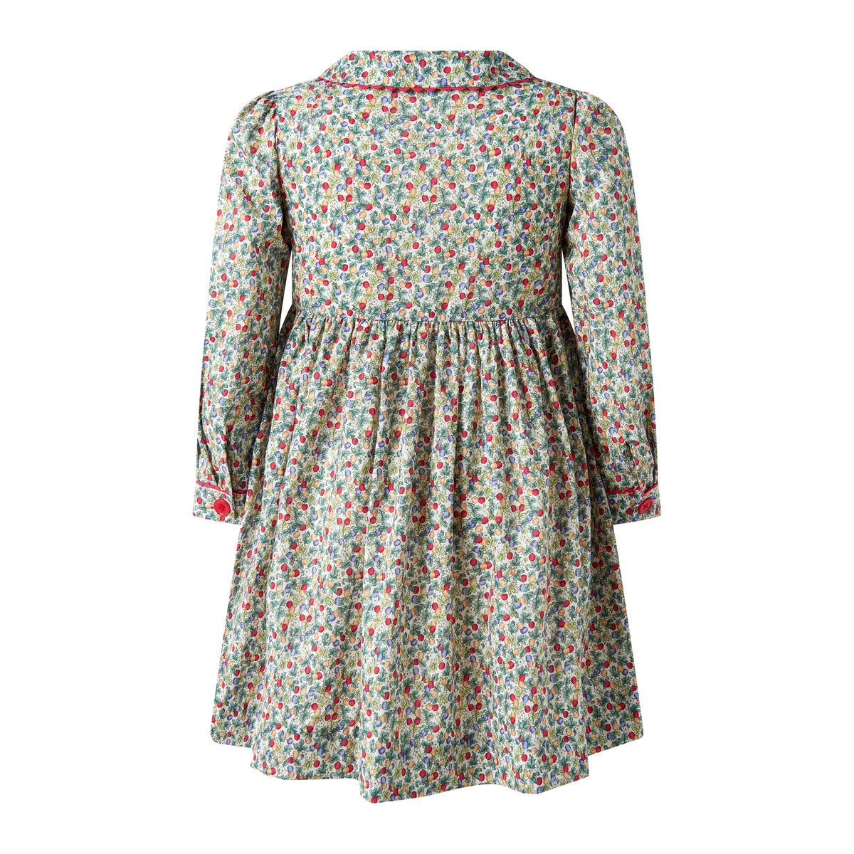 Apple Blossom Button-Front Dress