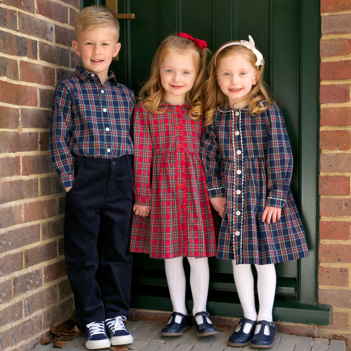 Navy Tartan Shirt