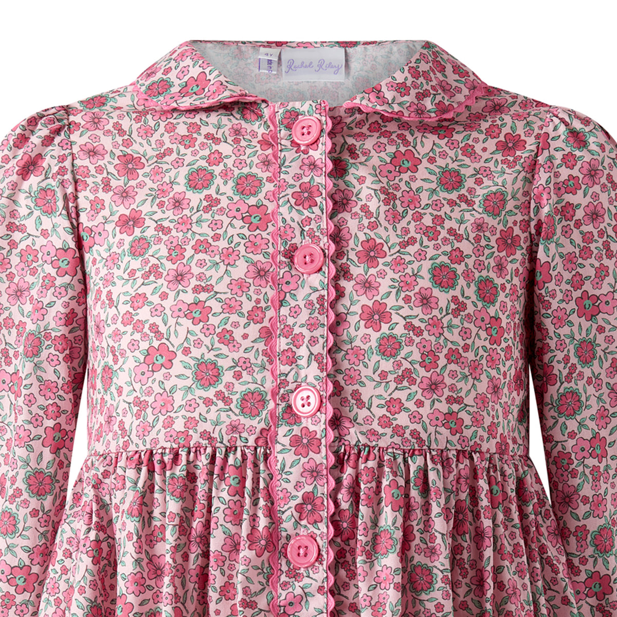 Cosmos Button-Front Dress