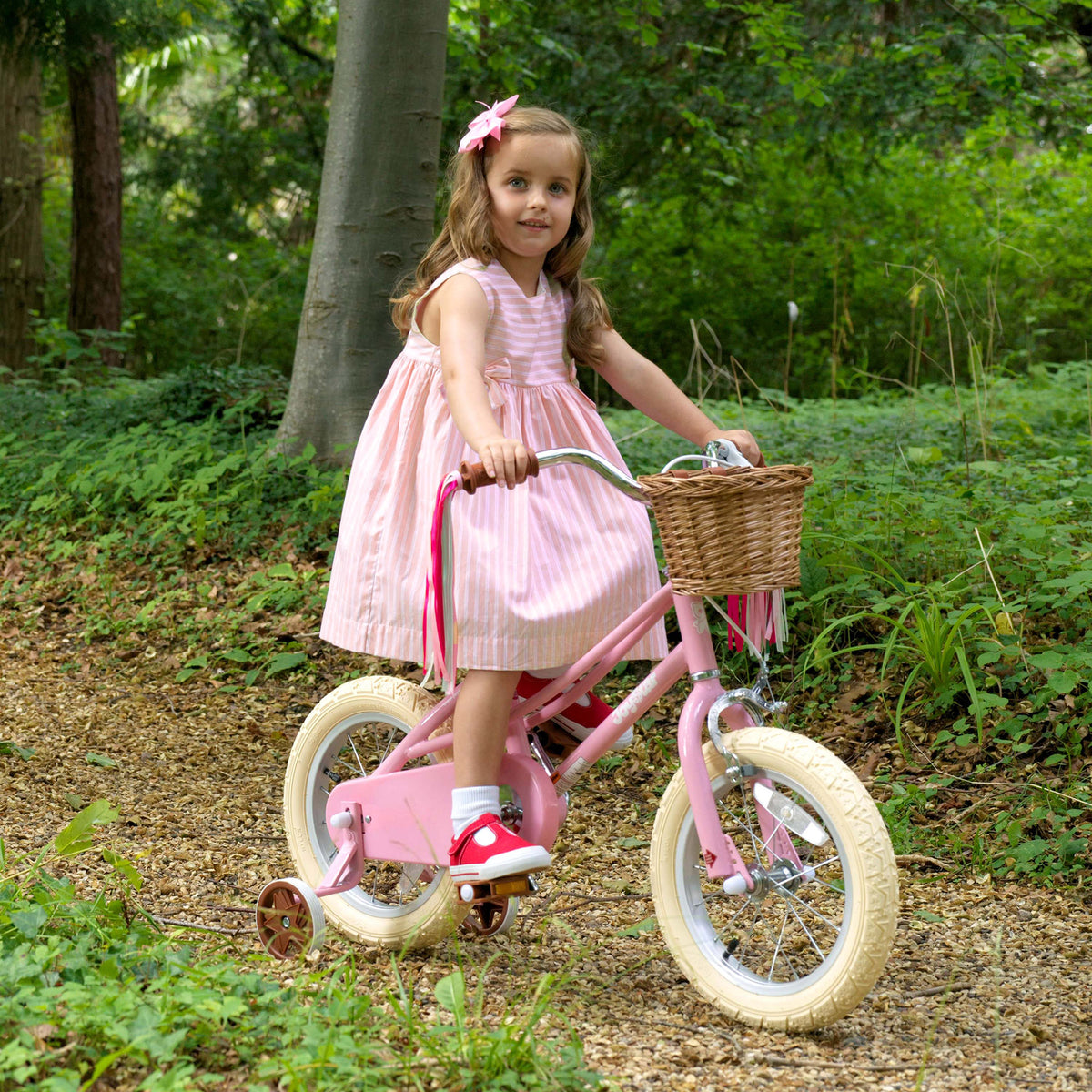 Bow Stripe Dress