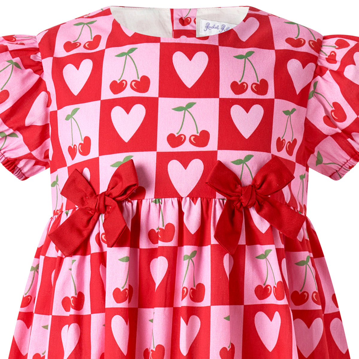 Cherry Heart Bow Dress