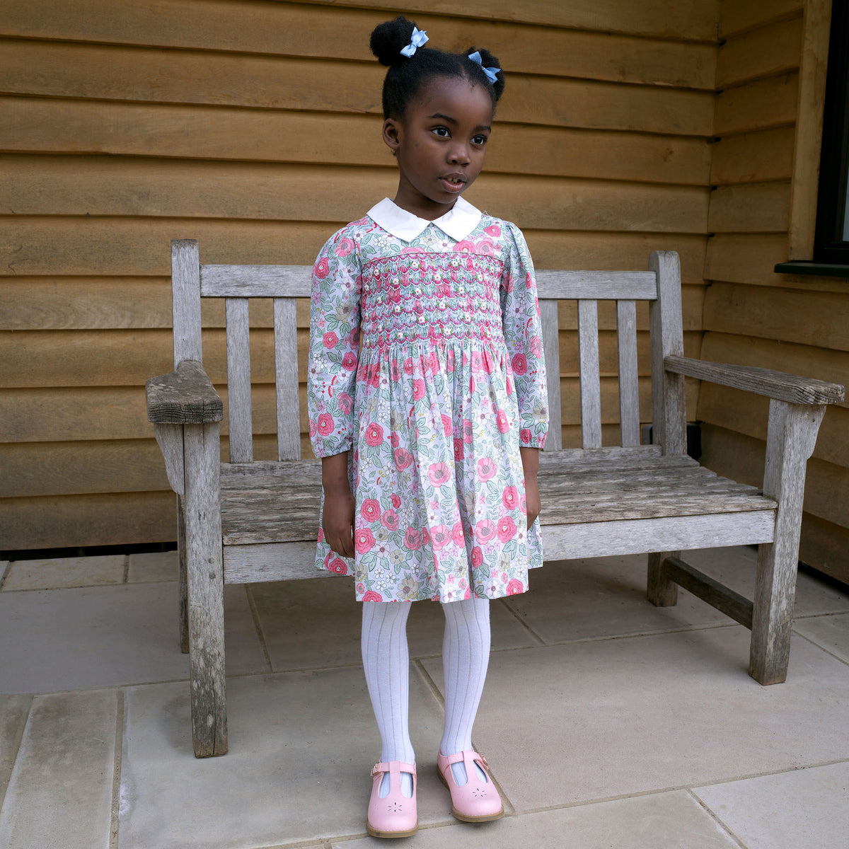 Prairie Floral Smocked Dress