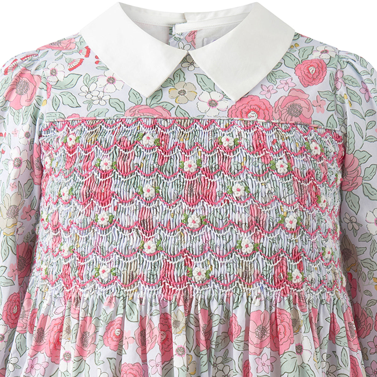 Prairie Floral Smocked Dress