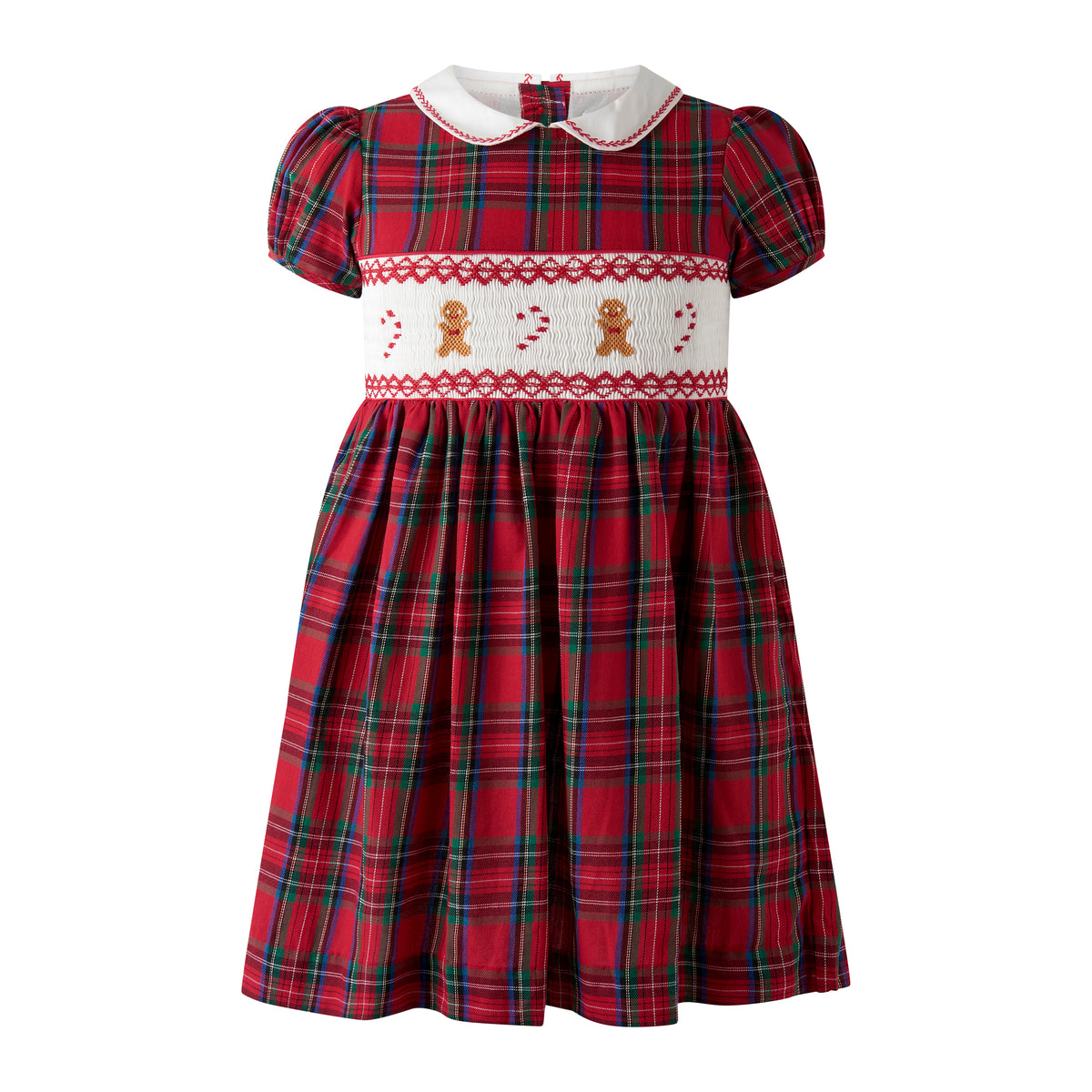 Gingerbread Smocked Dress