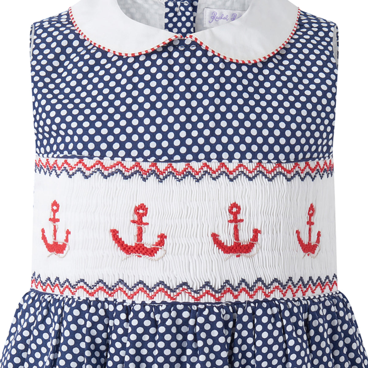 Anchor Smocked Dress