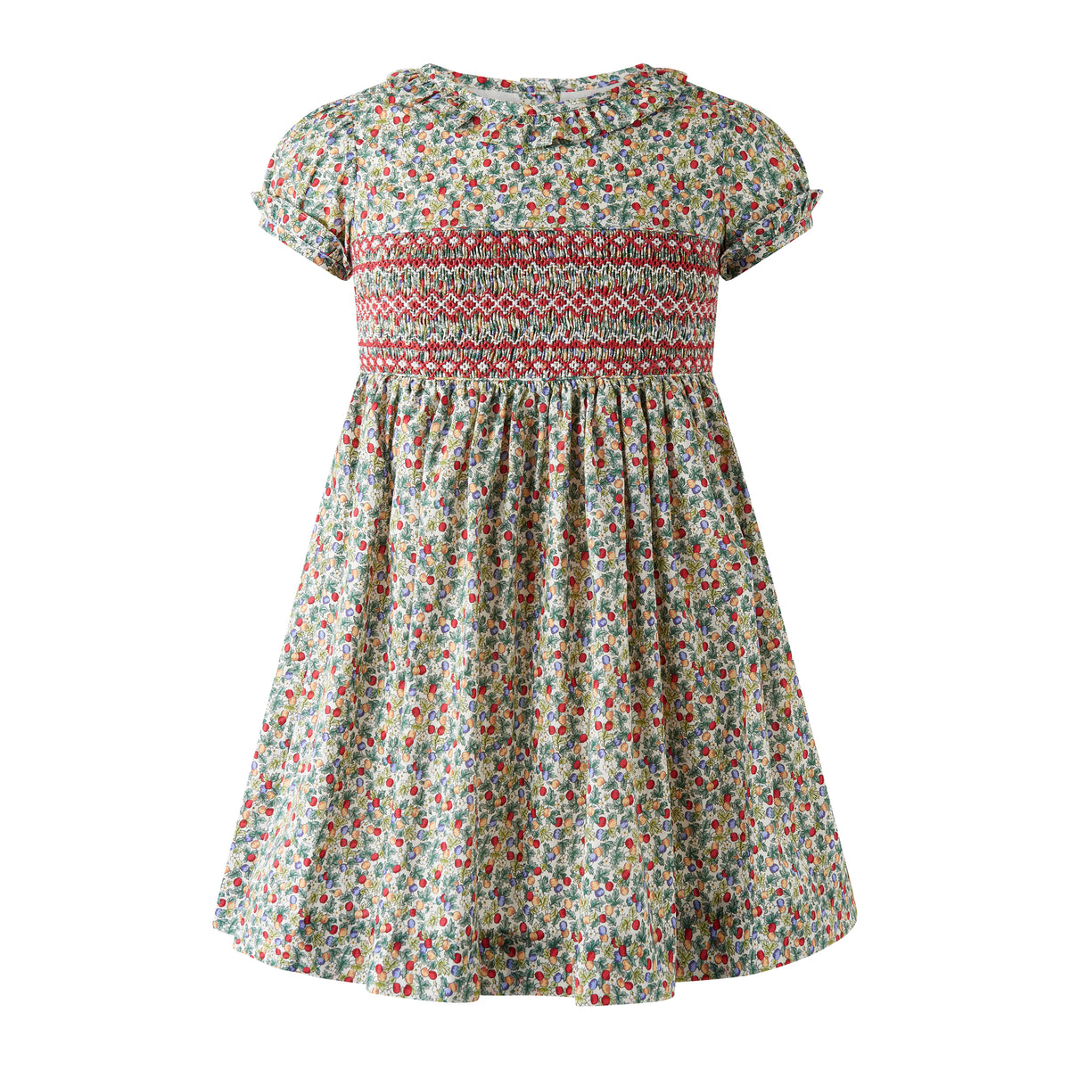 Apple Blossom Smocked Dress