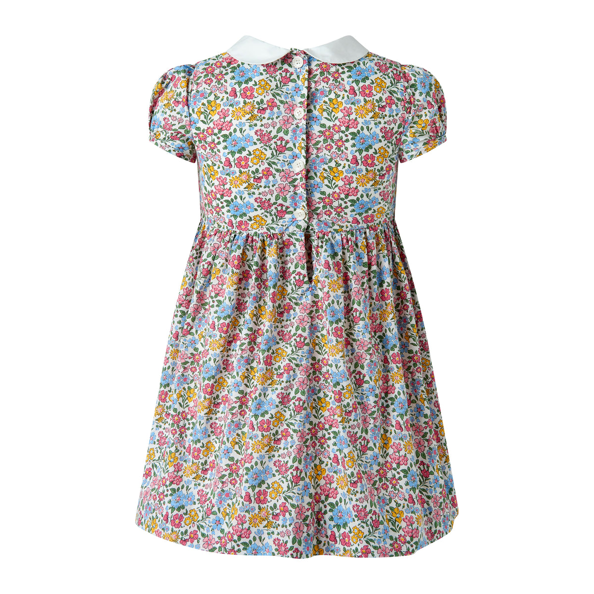 Ditsy Floral Smocked Dress