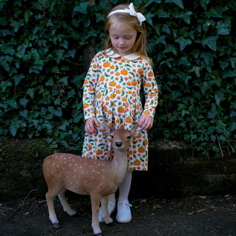 Pumpkin Jersey Dress