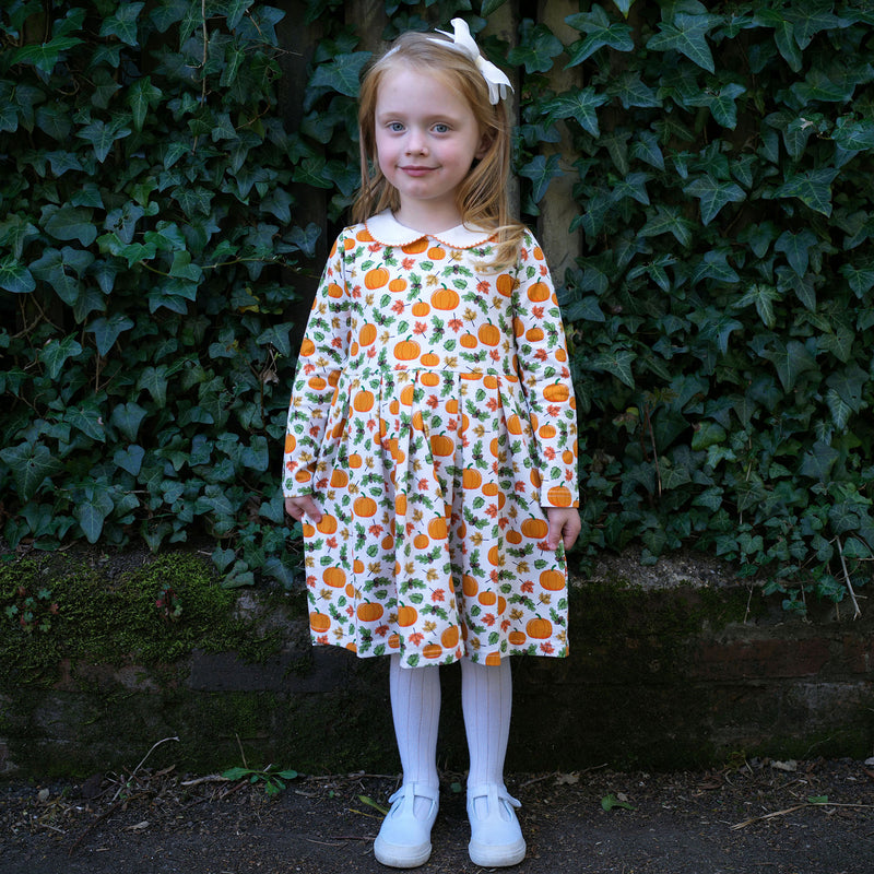 Pumpkin Jersey Dress
