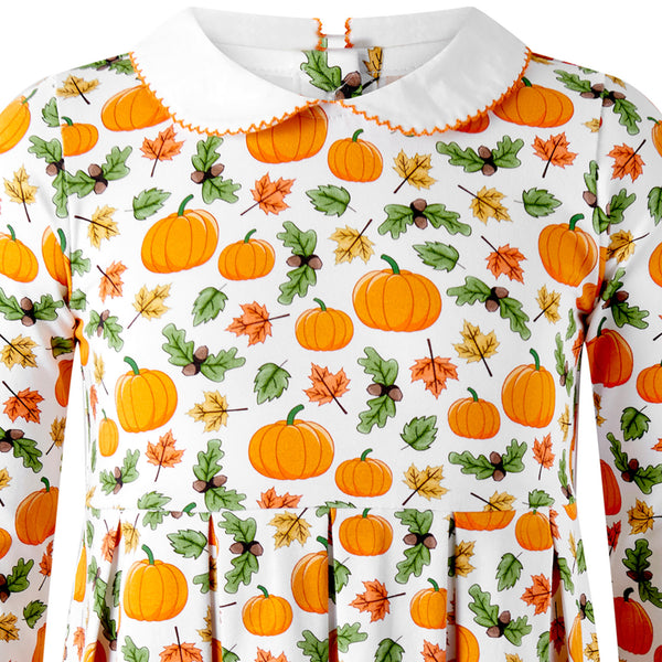 Pumpkin Jersey Dress