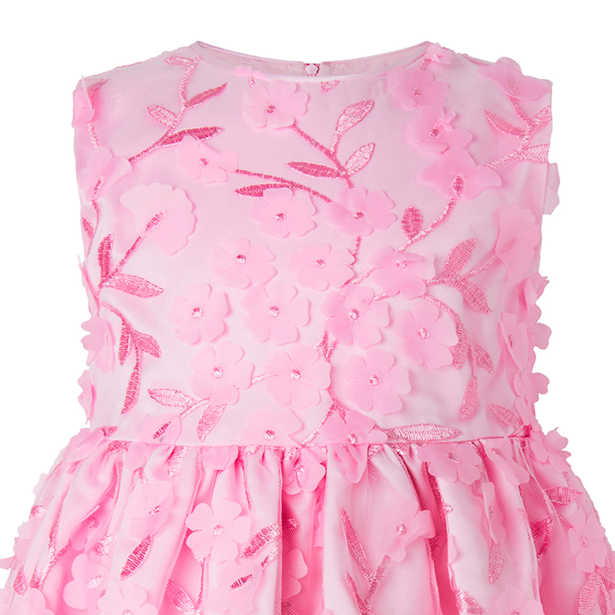 Flutter Rose Party Dress