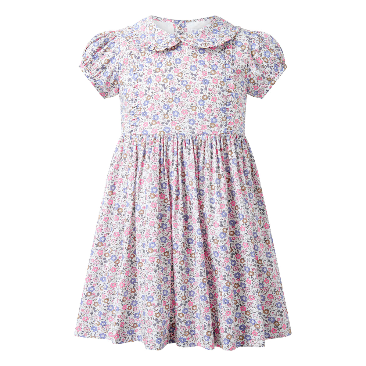 Floral Frill Front Dress