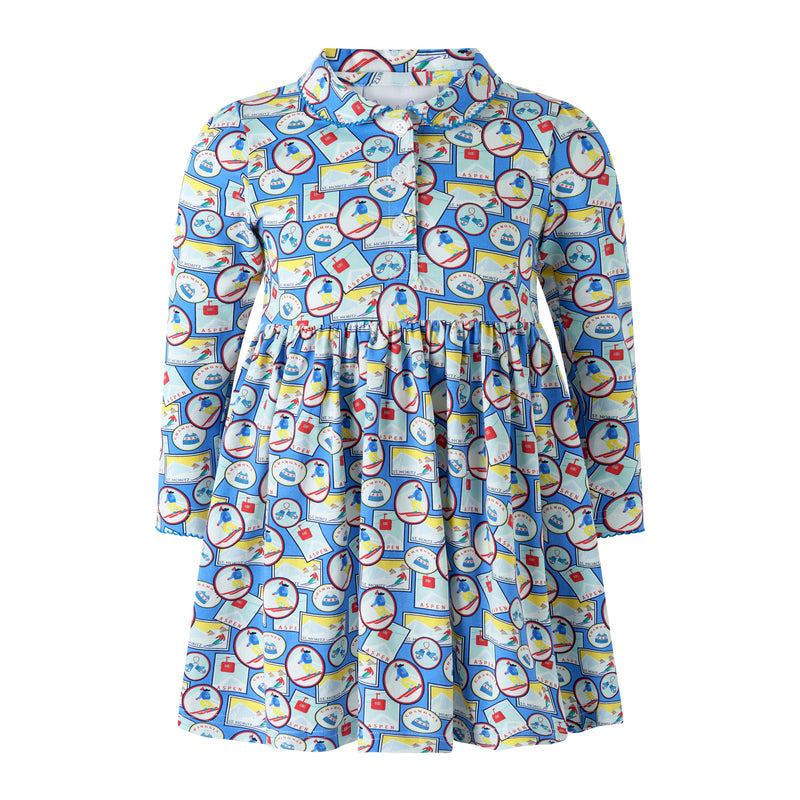 Ski Travel Jersey Dress