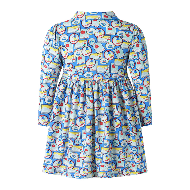 Ski Travel Jersey Dress