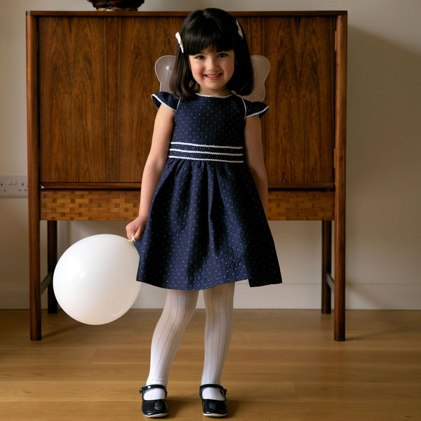 Dot Damask Dress