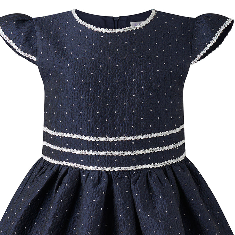 Dot Damask Dress