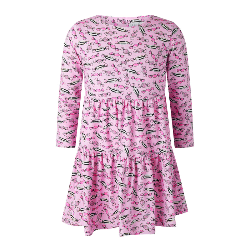 Sweetie Tiered Jersey Dress