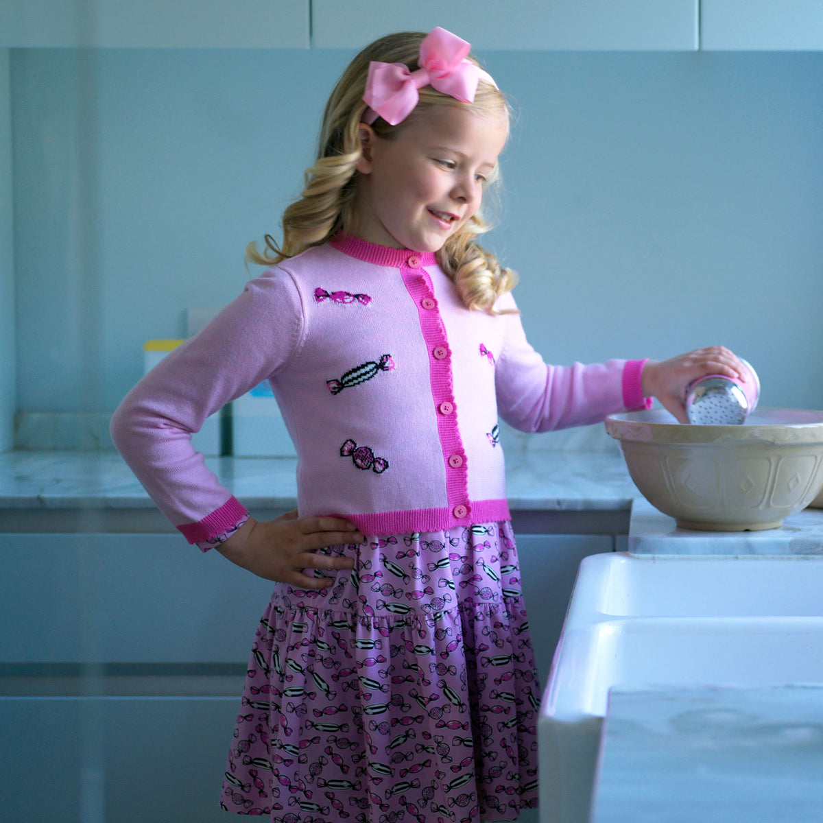 Sweetie Tiered Jersey Dress