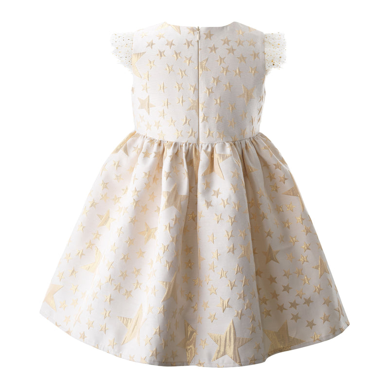 Star ruffle dress cheap