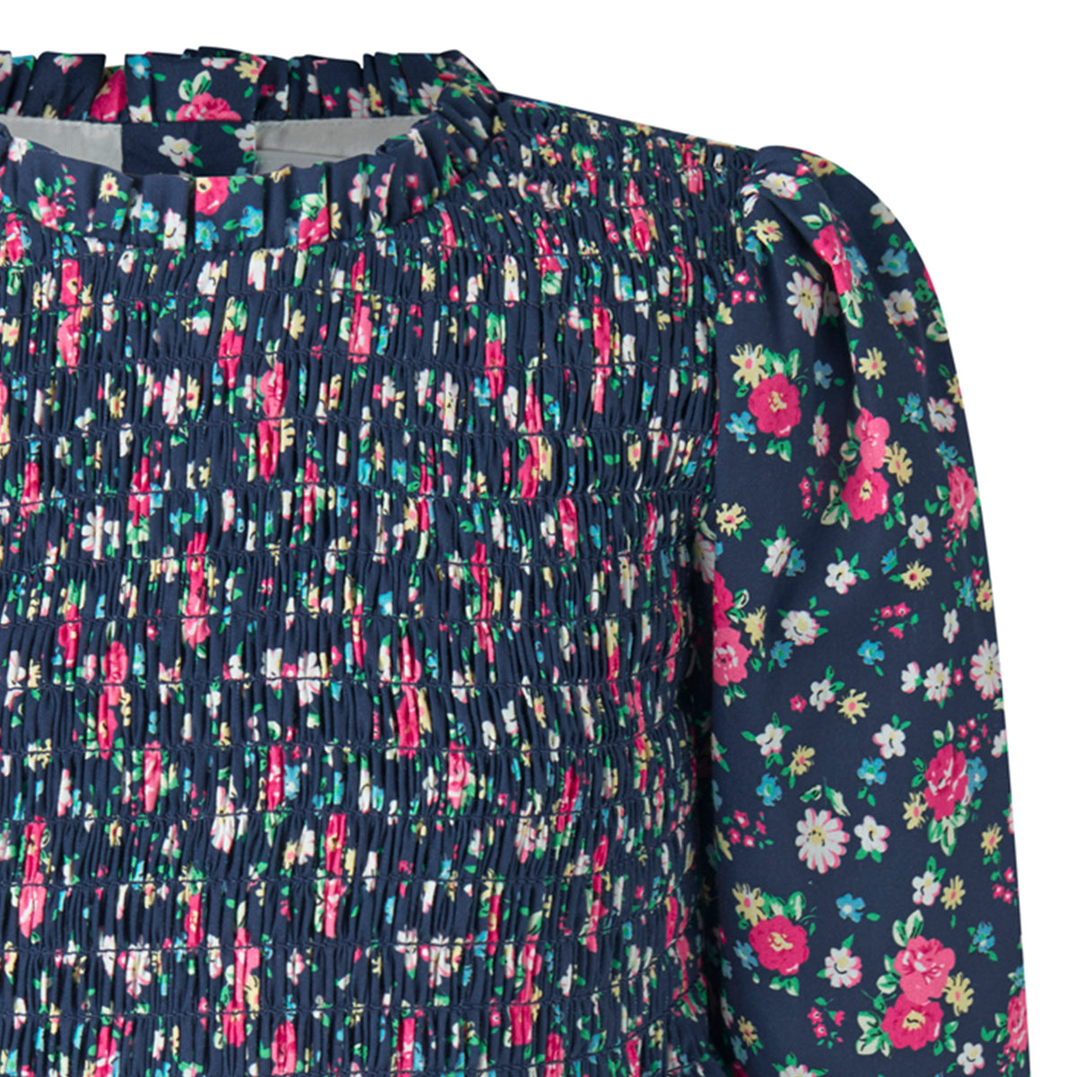 Ditsy Floral Ruched Dress