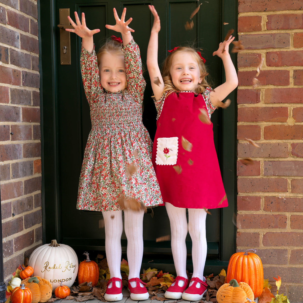 Flower Pocket Pinafore