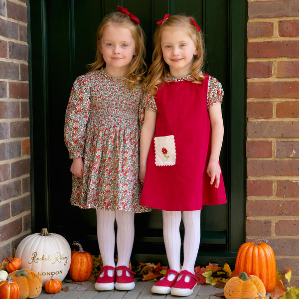 Flower Pocket Pinafore