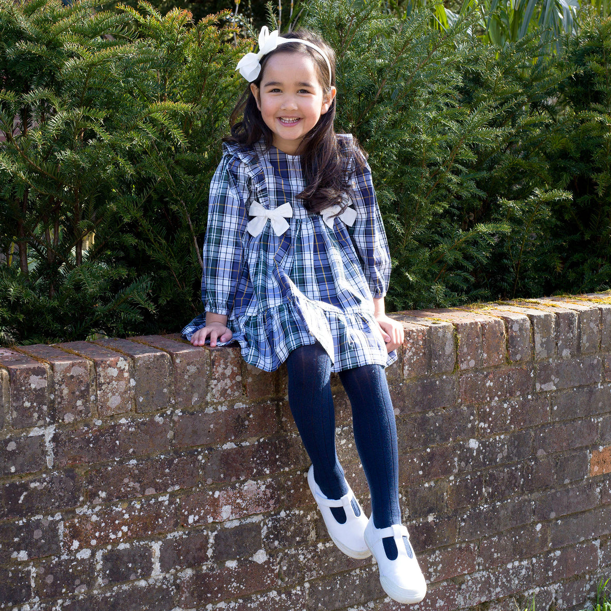 Tartan Bow Dress