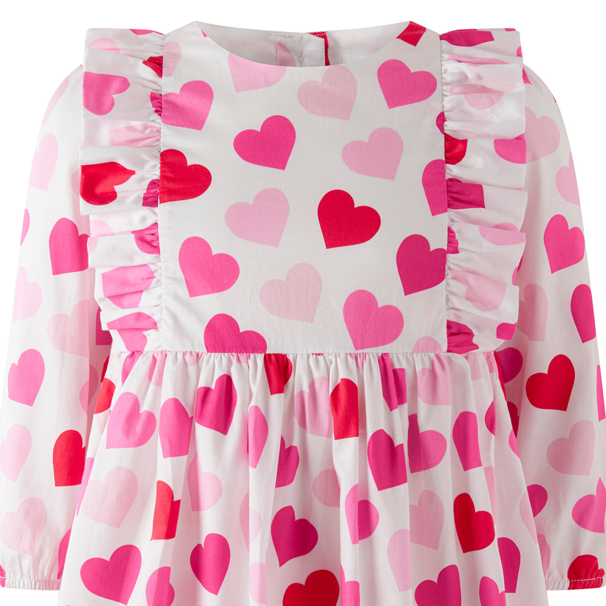 Scatter Heart Frill Dress