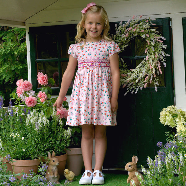 Wild Garden Smocked Dress