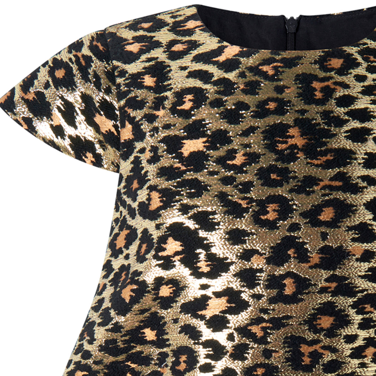 Leopard Damask Party Dress