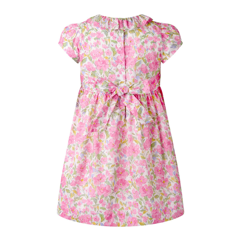 Floral Frill Collar Dress