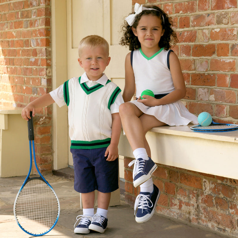 Tennis Pleated Dress & Shorts