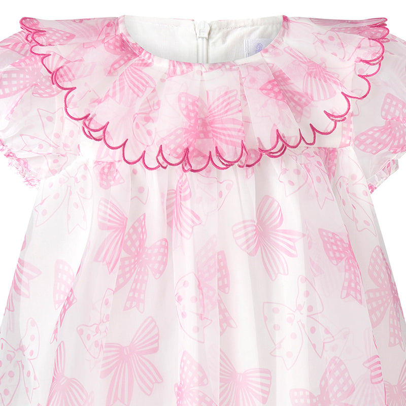 Bow Organza Dress