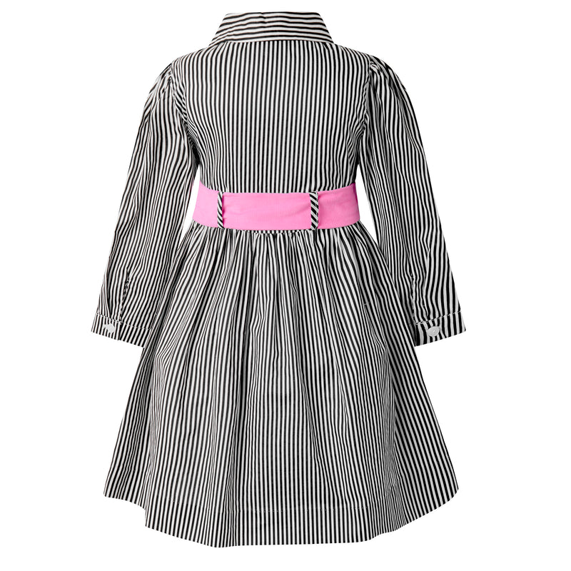 Stripe Shirt Dress