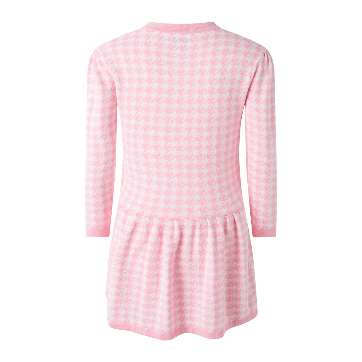 Houndstooth Knit Dress