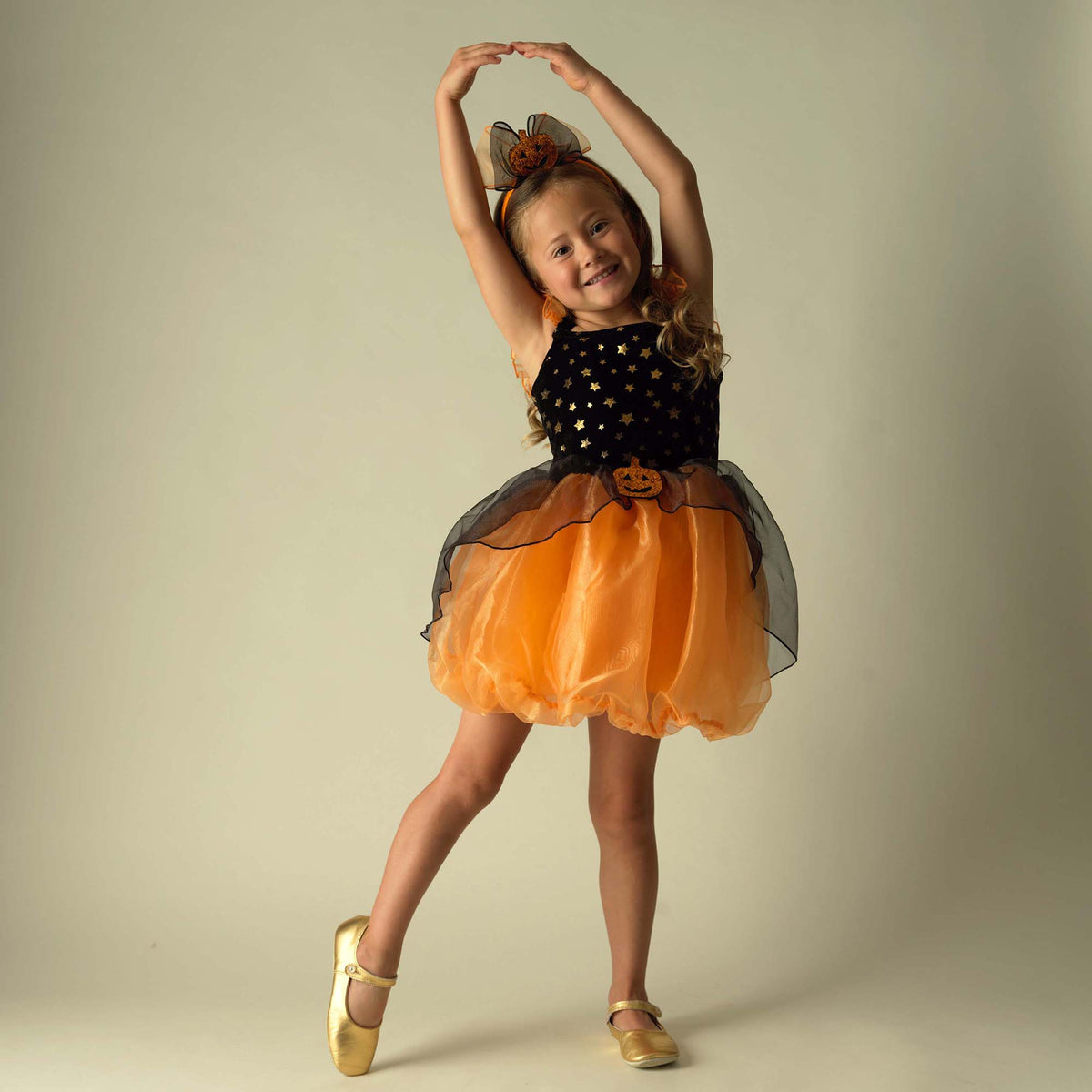Pumpkin Dress and Hairband