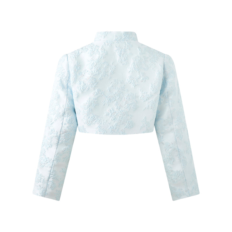 Floral Damask Bolero