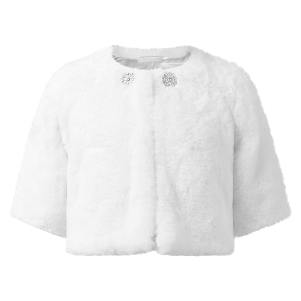 Diamond Faux Fur Jacket
