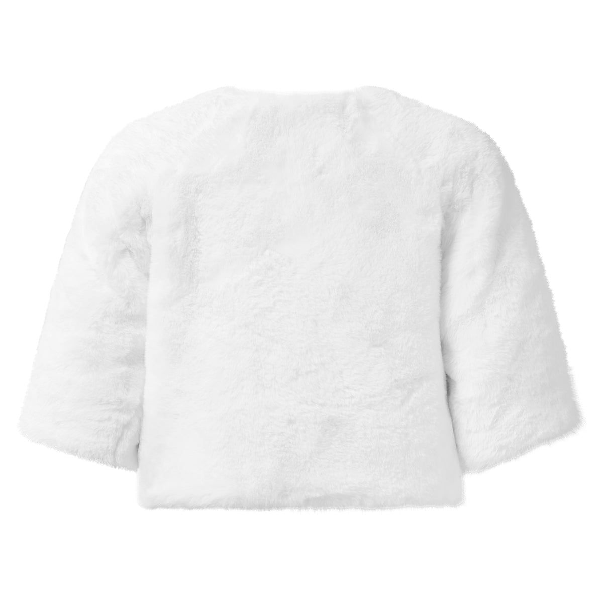 Diamond Faux Fur Jacket