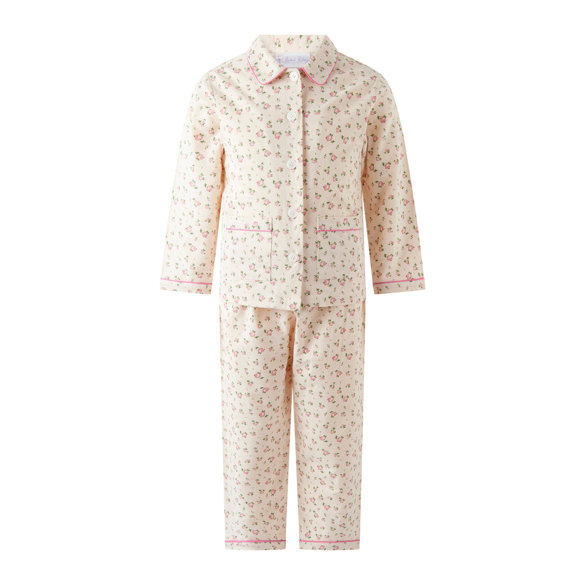 Rosebud Flannel Classic Pyjamas