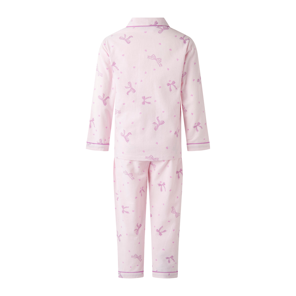 Bow Flannel Classic Pyjamas