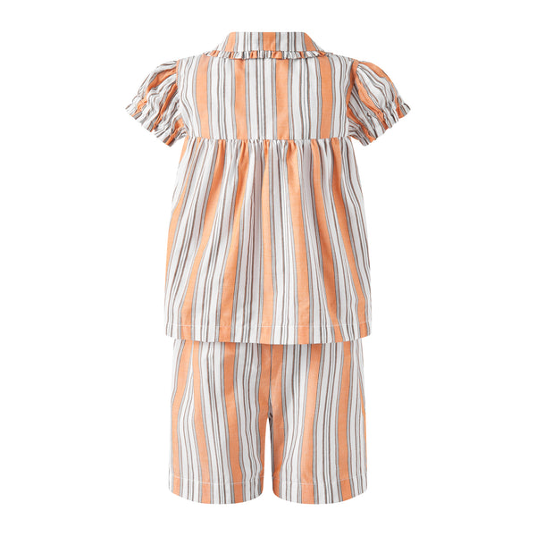 Stripe Babydoll Pyjamas, Orange