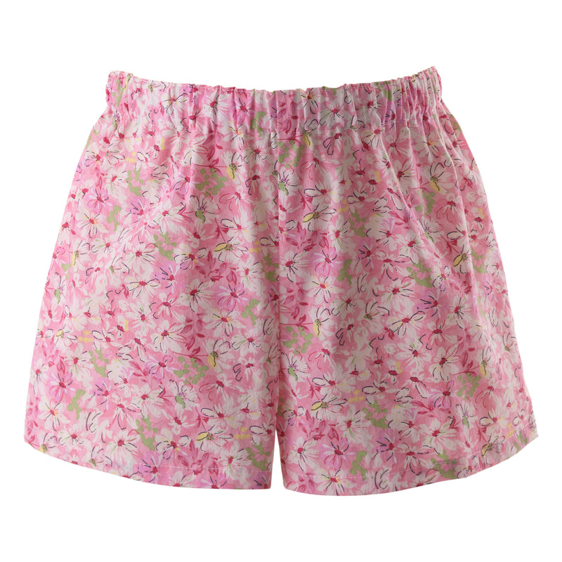 Pink Floral Babydoll Short Pyjamas