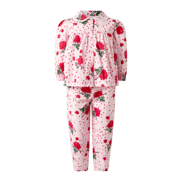 Rose Heart Babydoll Pyjamas