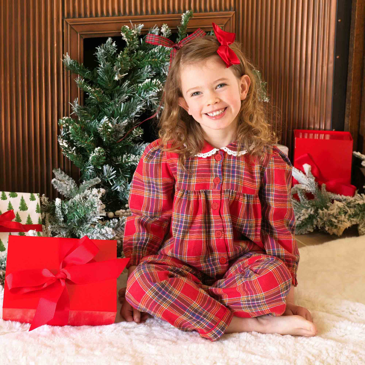 Tartan Babydoll Pyjamas