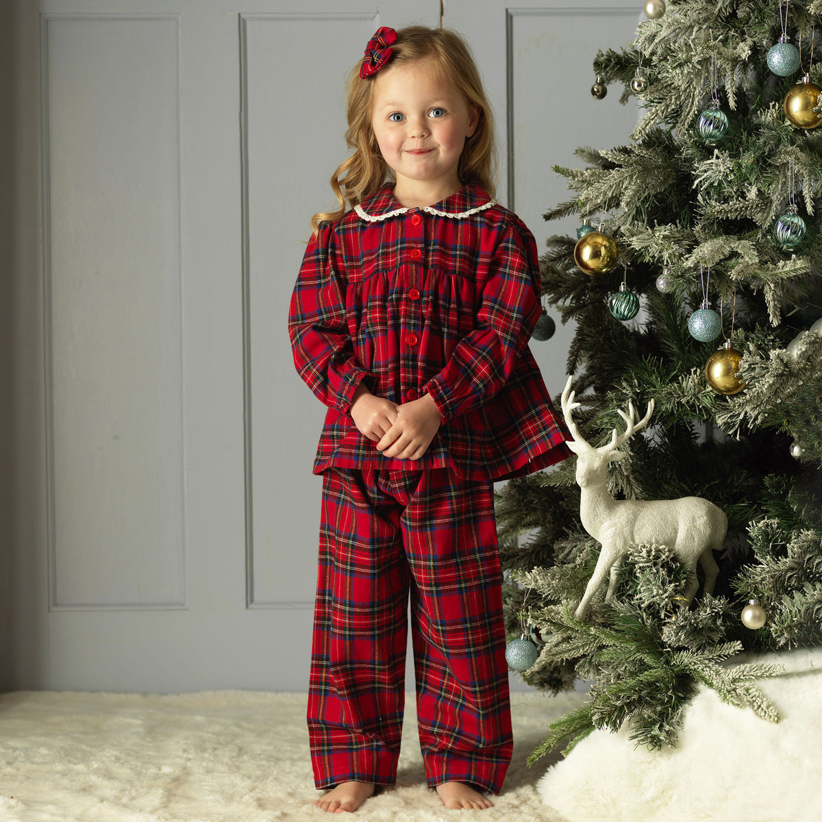 Tartan Babydoll Pyjamas