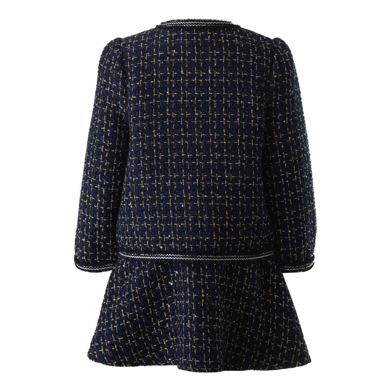 Tweed Jacket & Skirt Set