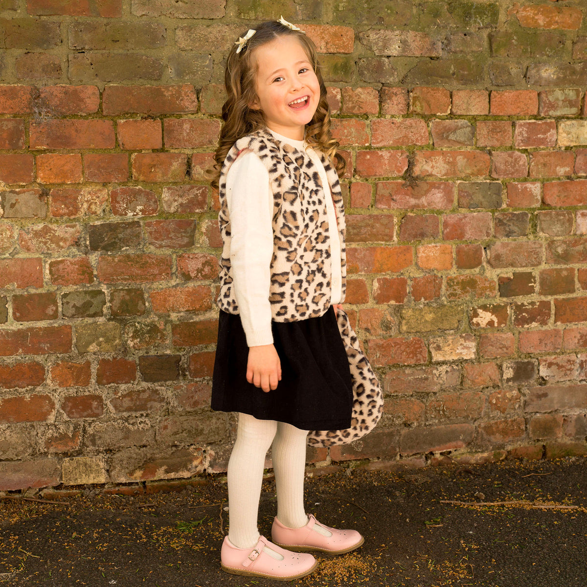 Leopard Faux Fur Gilet